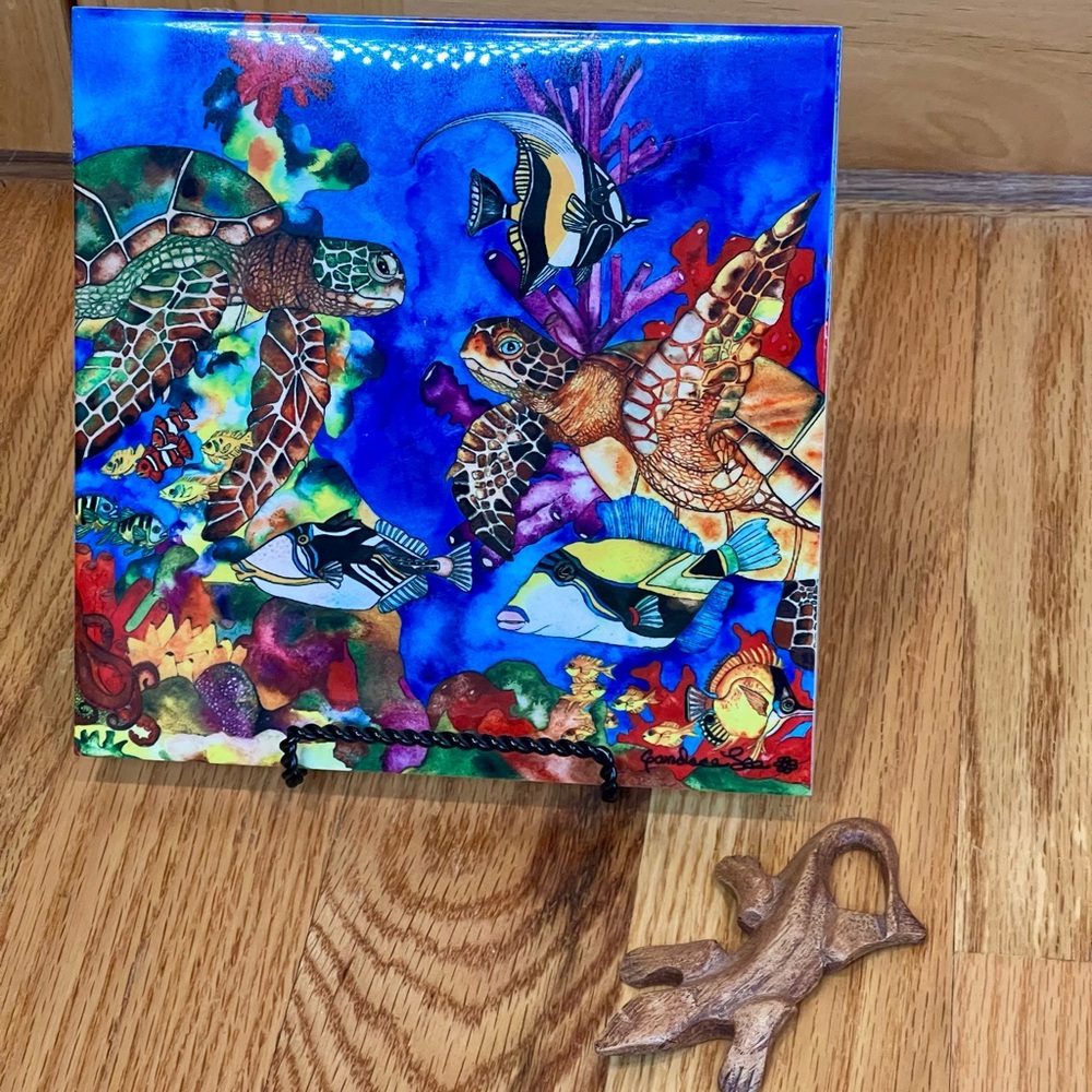 Candace Lee Hawaii tile - 8”x8”